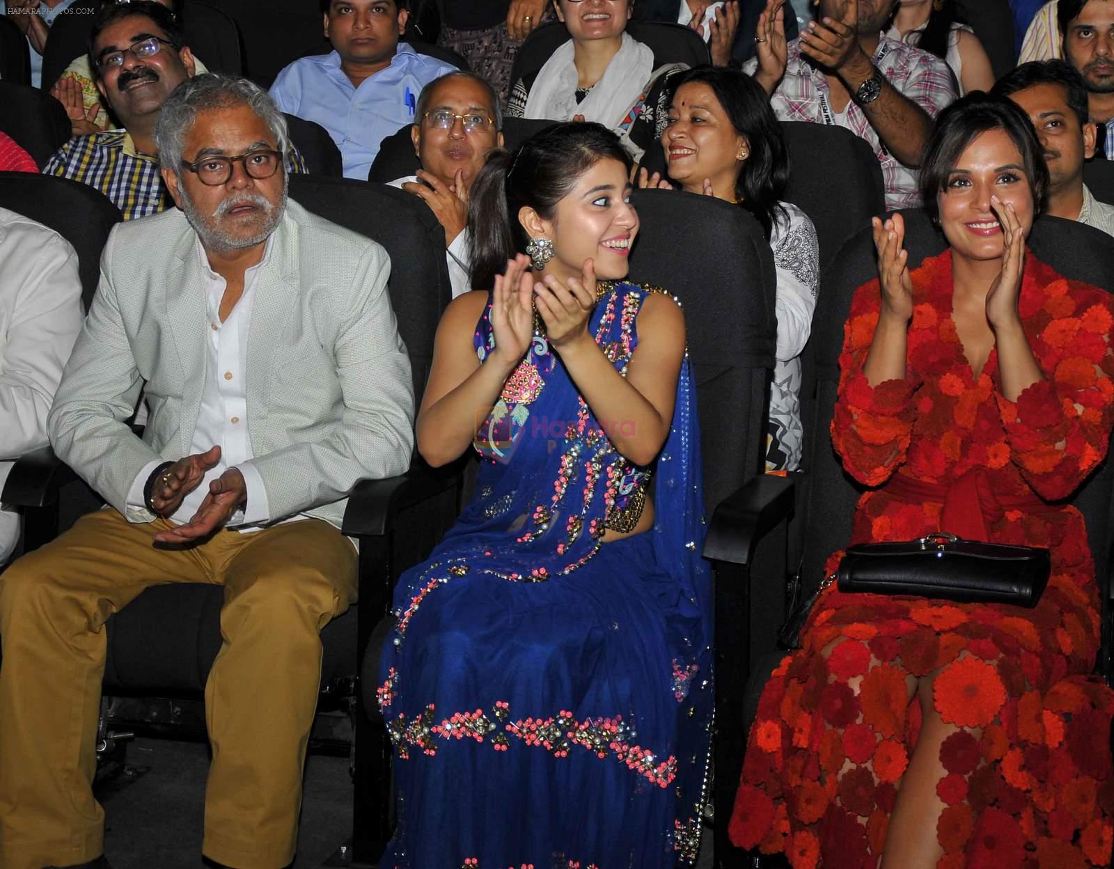 Richa Chadda, Sanjay Mishra at Jagran film festival launch in Delhi on 1st July 2015