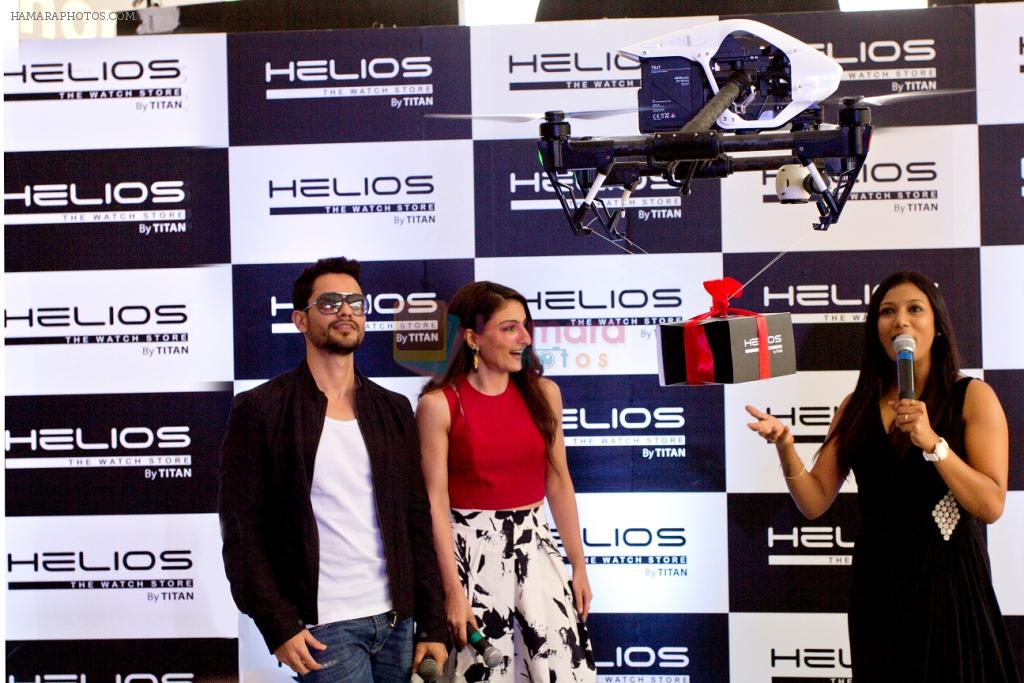 Soha Ali Khan, Kunal Khemu at Helios watch press meet in Bangalore on 2nd July 2015