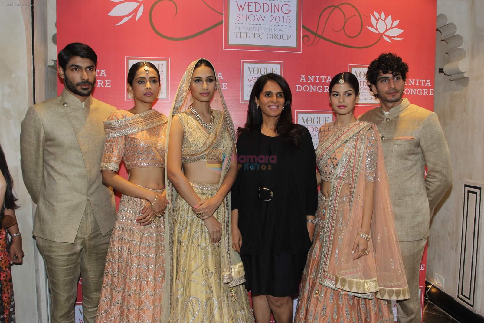 Anita Dongre and Vogue Wedding show preview in Khar on 3rd July 2015