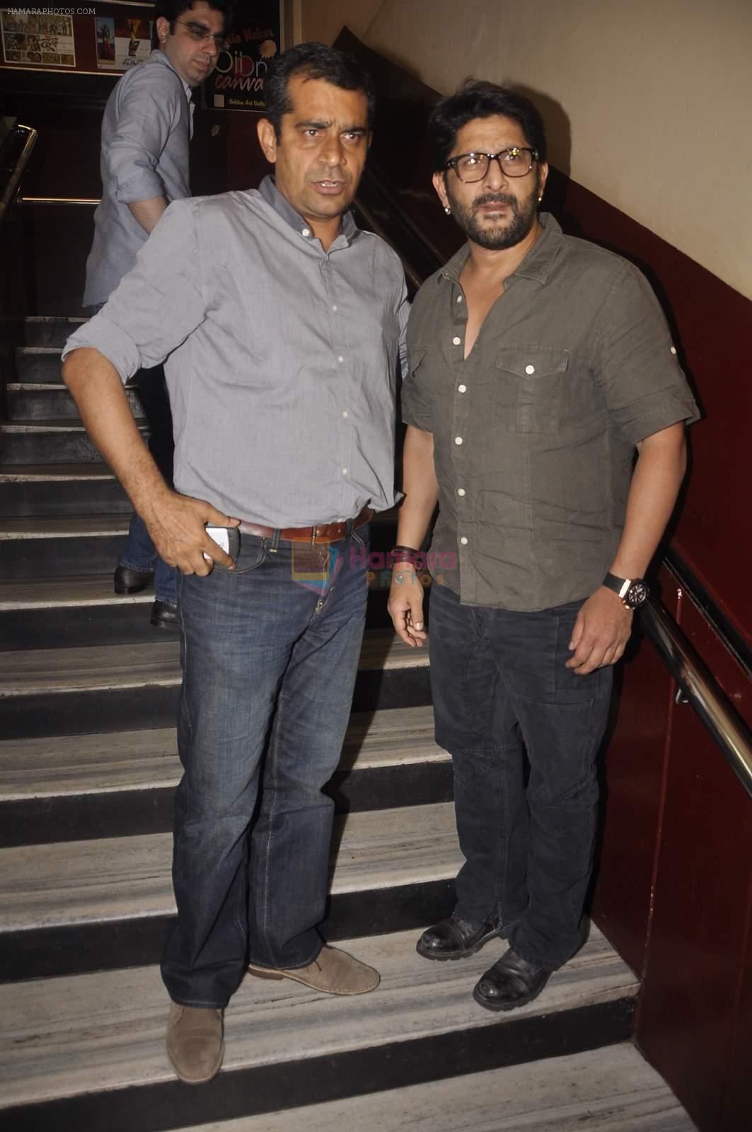 Arshad Warsi, Subhash Kapoor at Guddu Rangeela promotions in Gaiety on 3rd July 2015