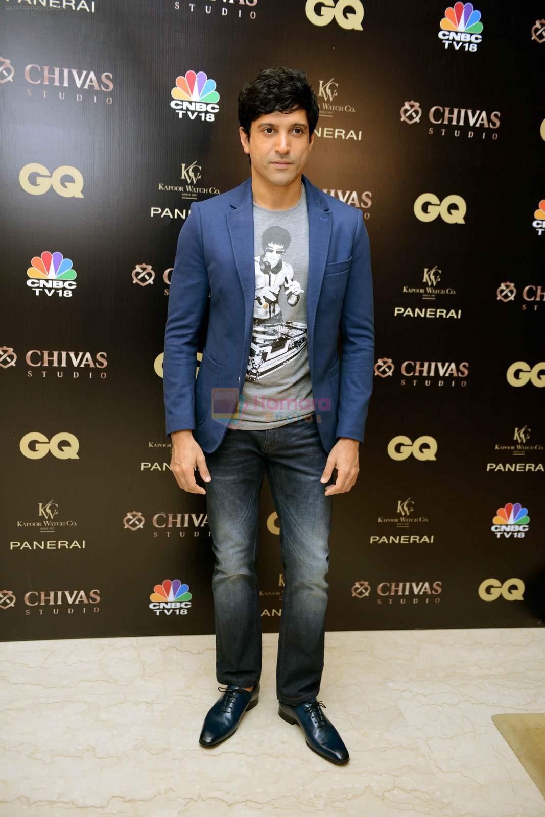 Farhan Akhtar at GQ THE 50 Most Influential Young Indians event in Gurgaon on 3rd July 2015