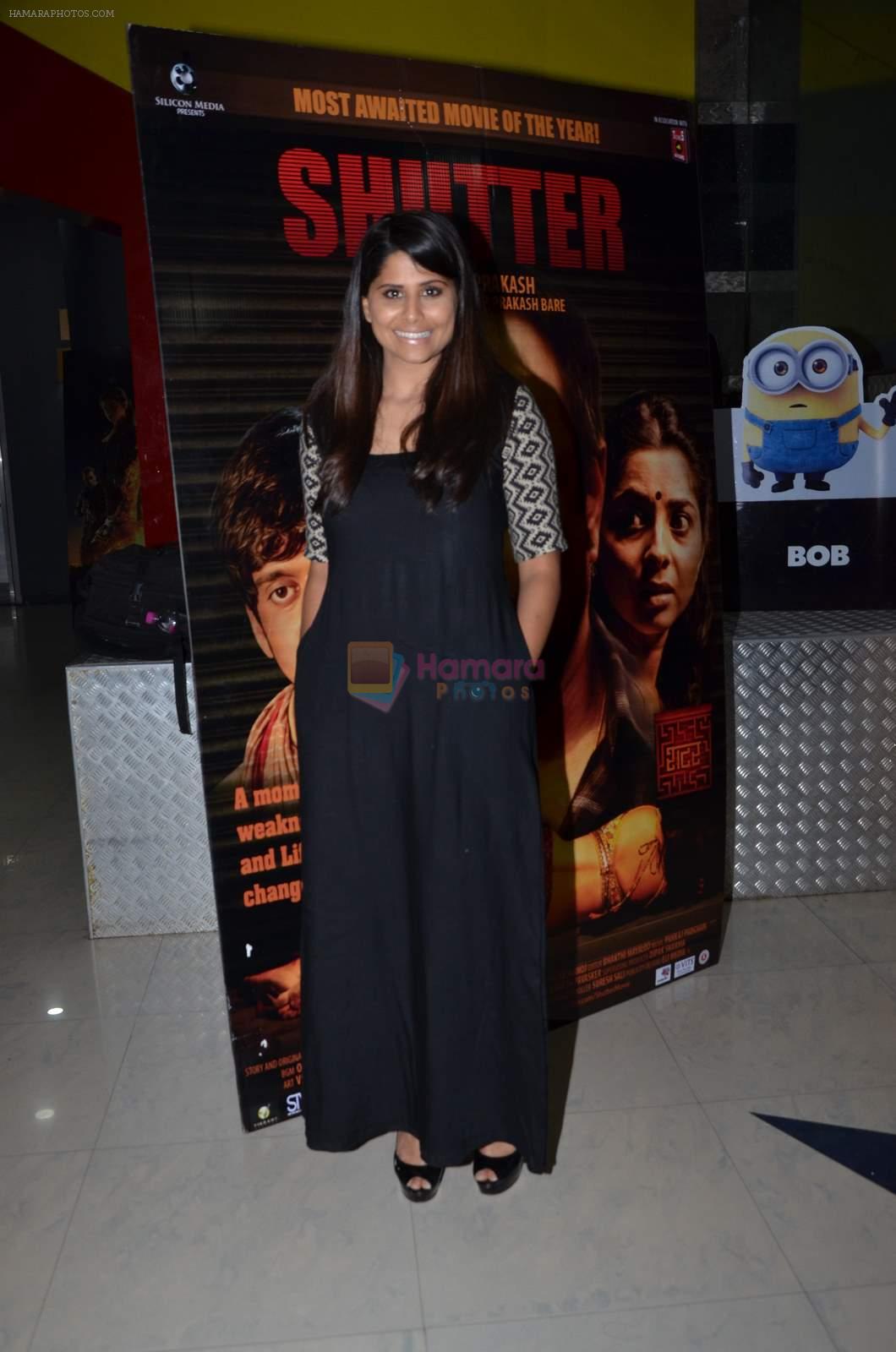 Sai Tamhankar at Shutter film premiere on 3rd July 215