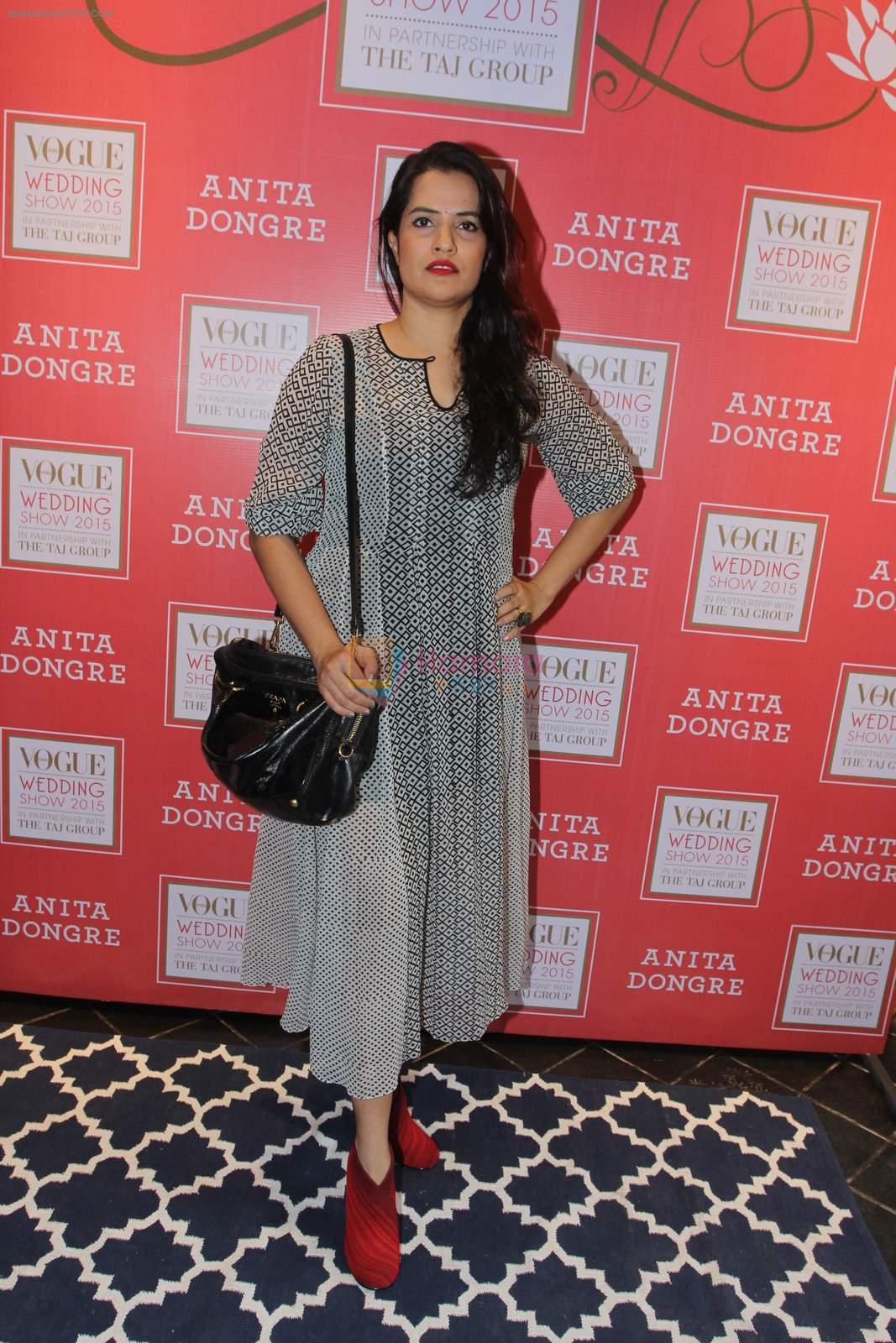 Sona Mohapatra at Anita Dongre and Vogue Wedding show preview in Khar on 3rd July 2015