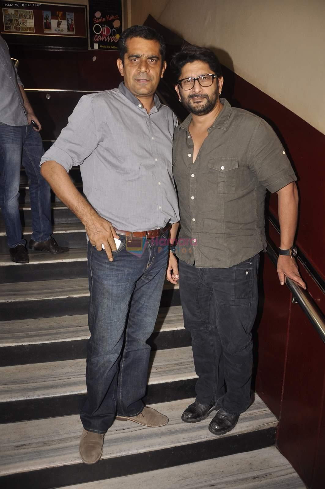 Arshad Warsi, Subhash Kapoor at Guddu Rangeela promotions in Gaiety on 3rd July 2015