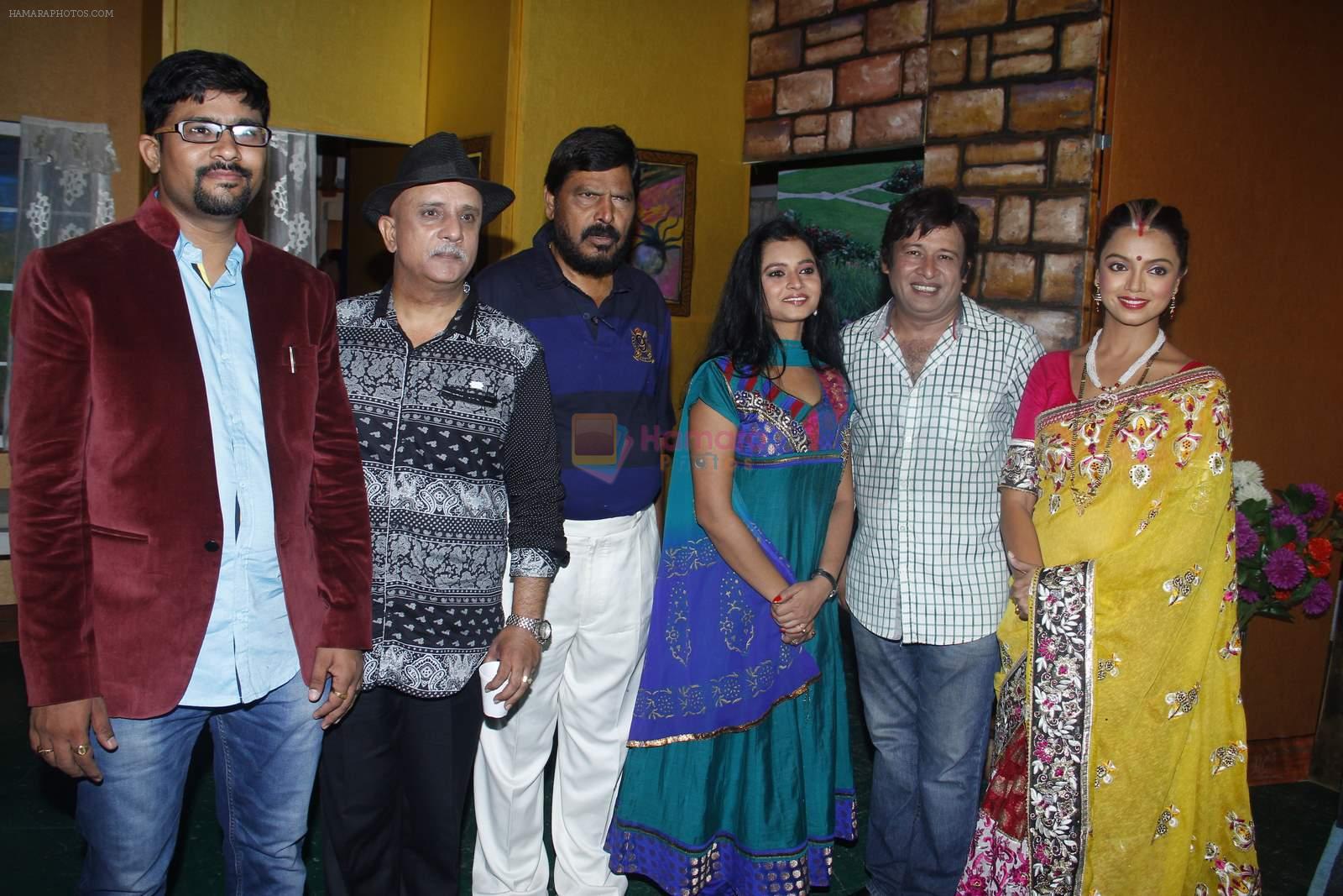 Rajesh Puri at Sab Golmaal Play premiere in Rangsharda on 5th July 2015
