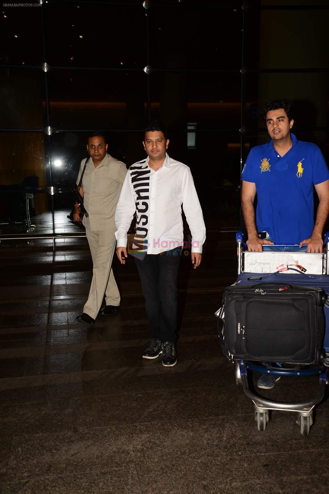 Bhushan Kumar arrive from Turkey in Mumbai on 7th July 2015