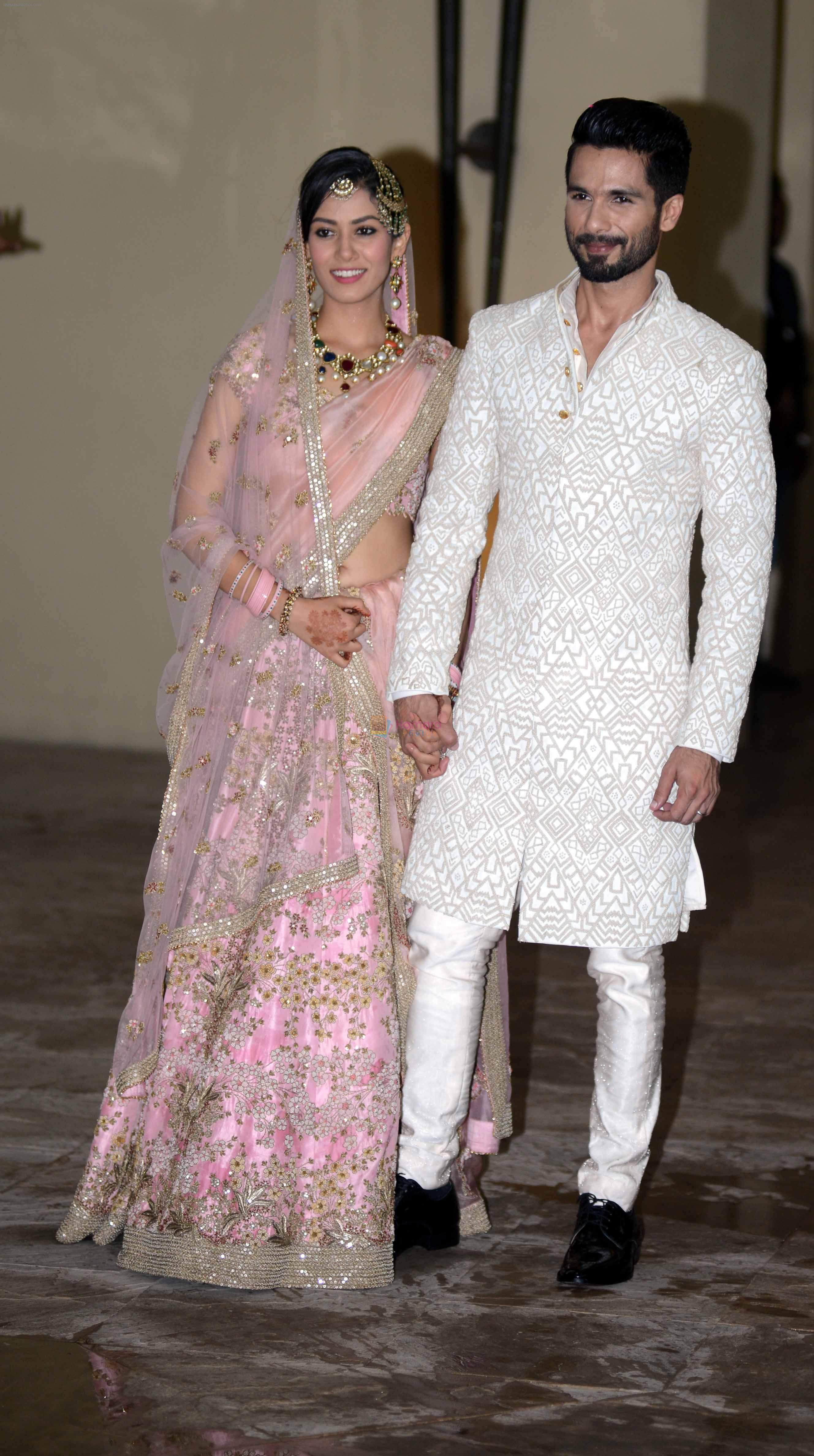 Shahid Kapoor and Mira Wedding on 7th July 2015