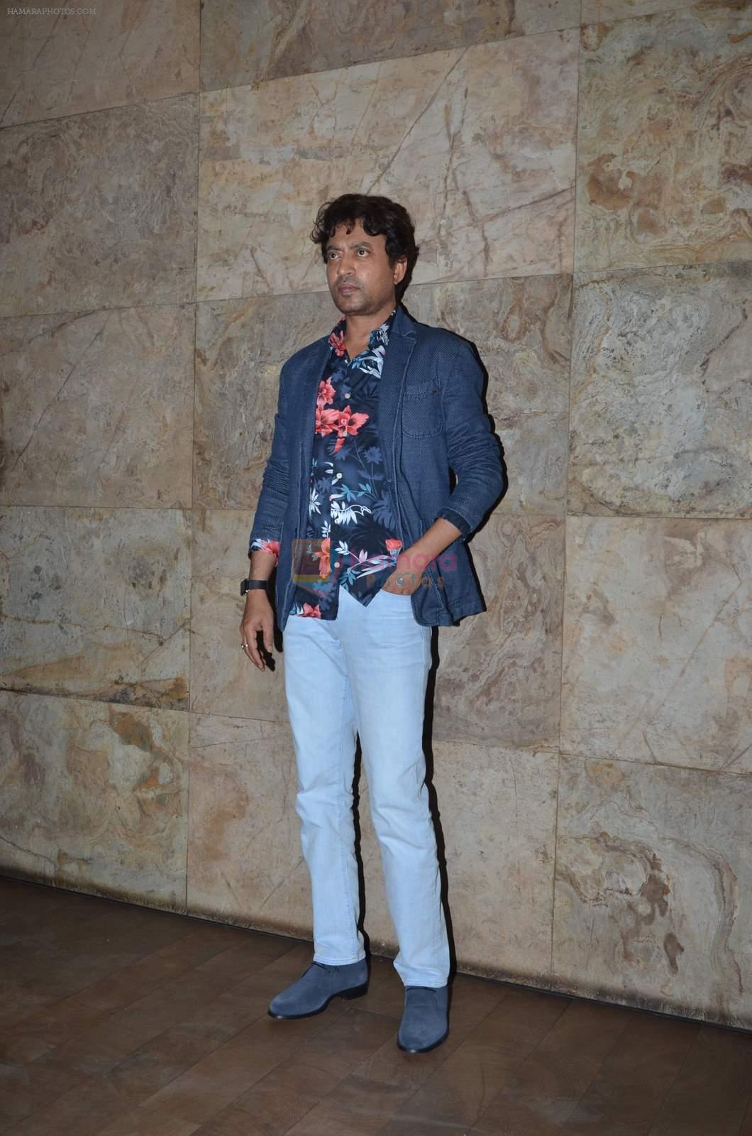 Irrfan Khan at Amy Screening in Lightbox on 9th July 2015