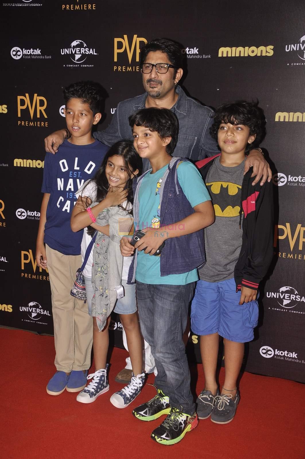 Arshad Warsi at Minions premiere on 8th July 2015