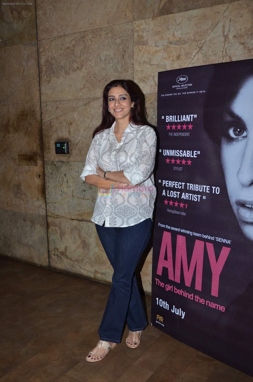 Tabu at Amy Screening in Lightbox on 9th July 2015