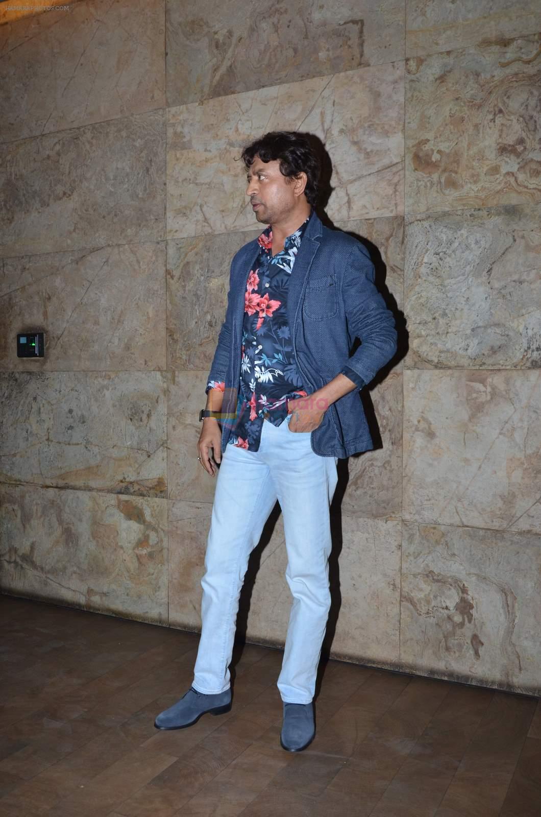 Irrfan Khan at Amy Screening in Lightbox on 9th July 2015