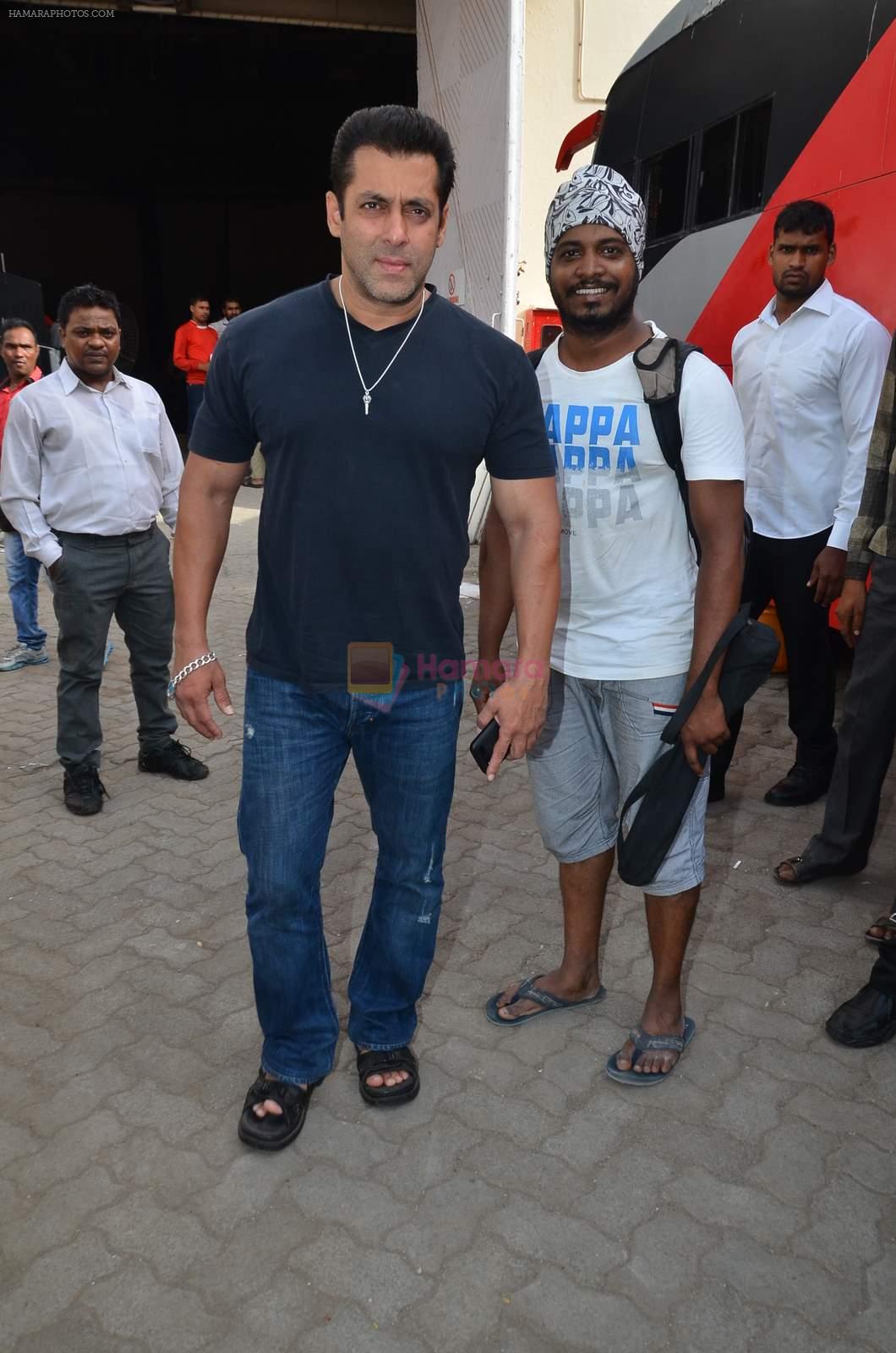 Salman Khan snapped at Mehboob on 10th July 2015