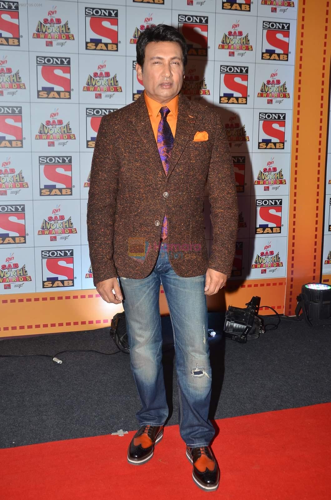 Shekhar Suman at SAB Ke Anokhe Awards in Filmcity on 9th july 2015
