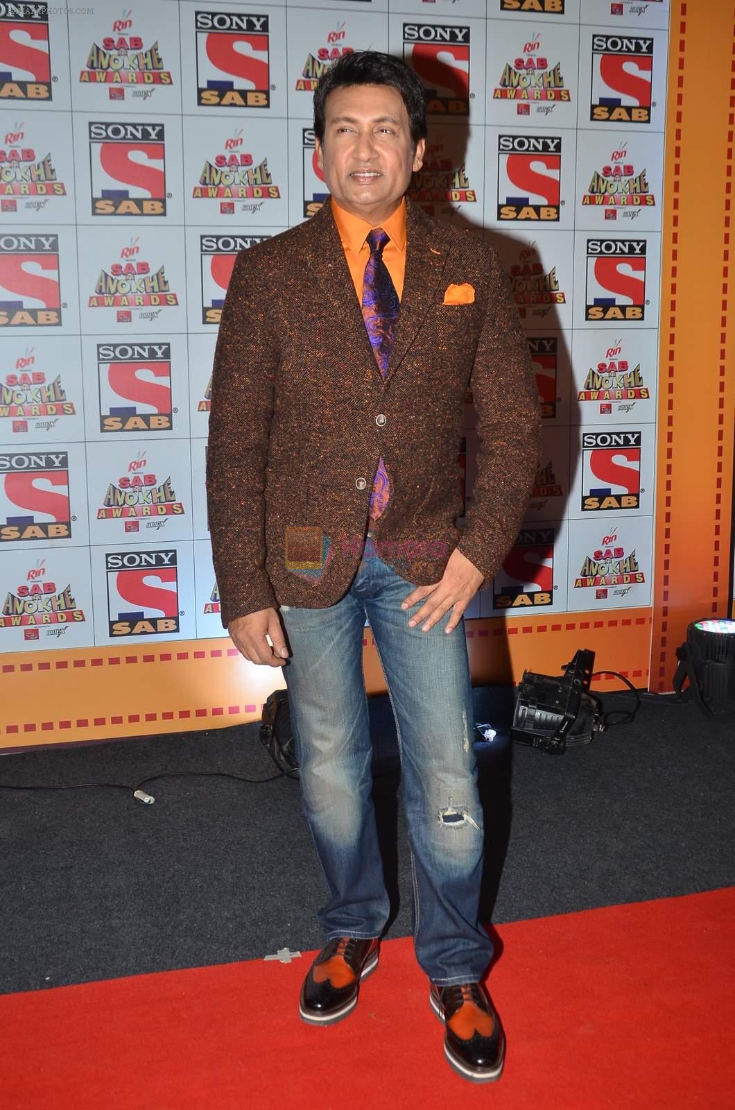 Shekhar Suman at SAB Ke Anokhe Awards in Filmcity on 9th july 2015