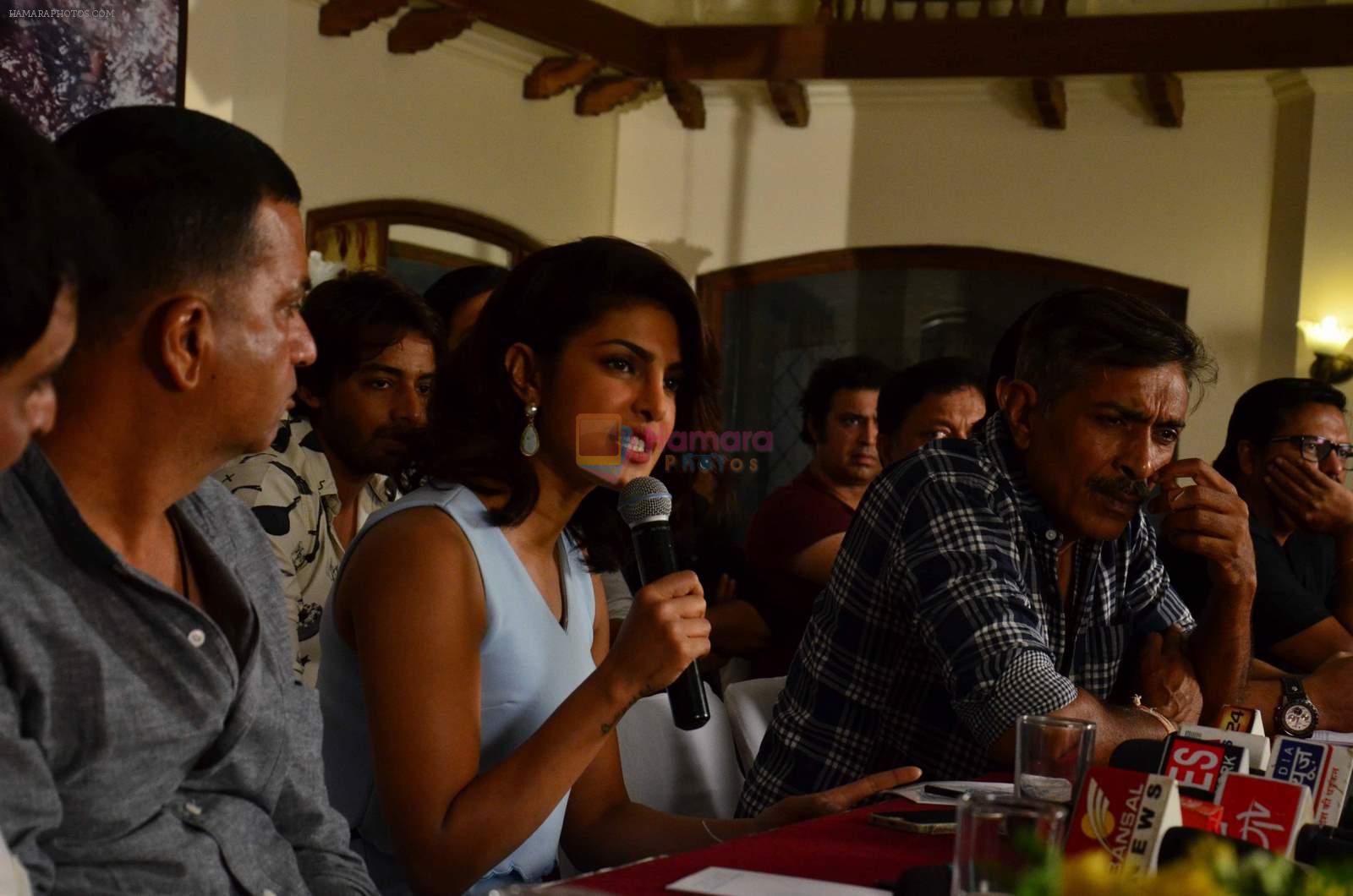 Priyanka Chopra at Gangajal 2 press Conference in in Bhopal on 9th July 2015