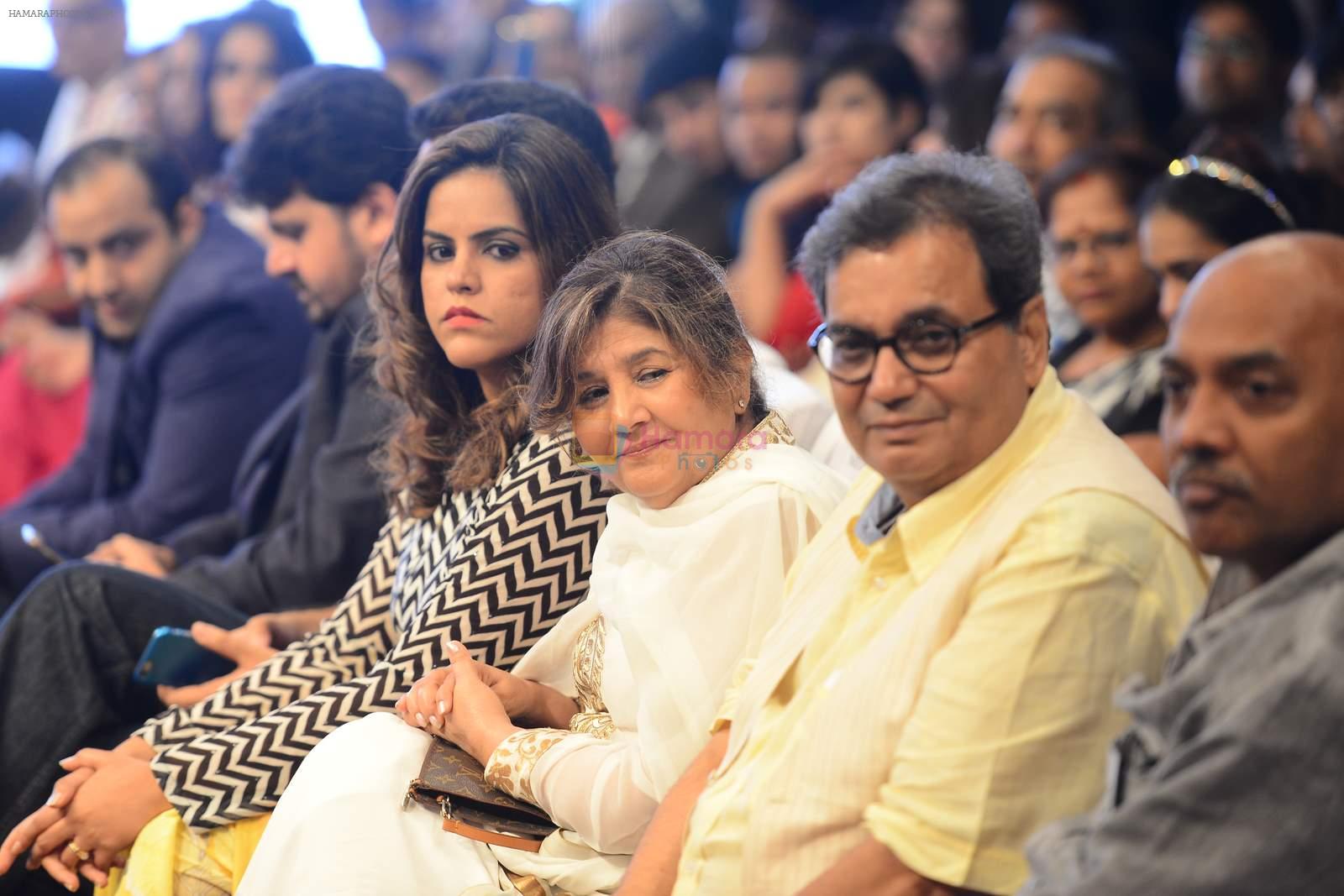 Subhash Ghai at Neeta Lulla and Whistling Woods school annual  fashion show AIYAAN 2015 in Bandra, Mumbai on 11th July 2015