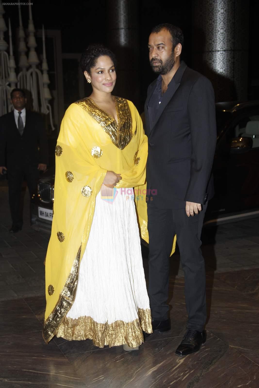 Masaba at Shahid Kapoor and Mira Rajput's wedding reception in Mumbai on 12th July 2015