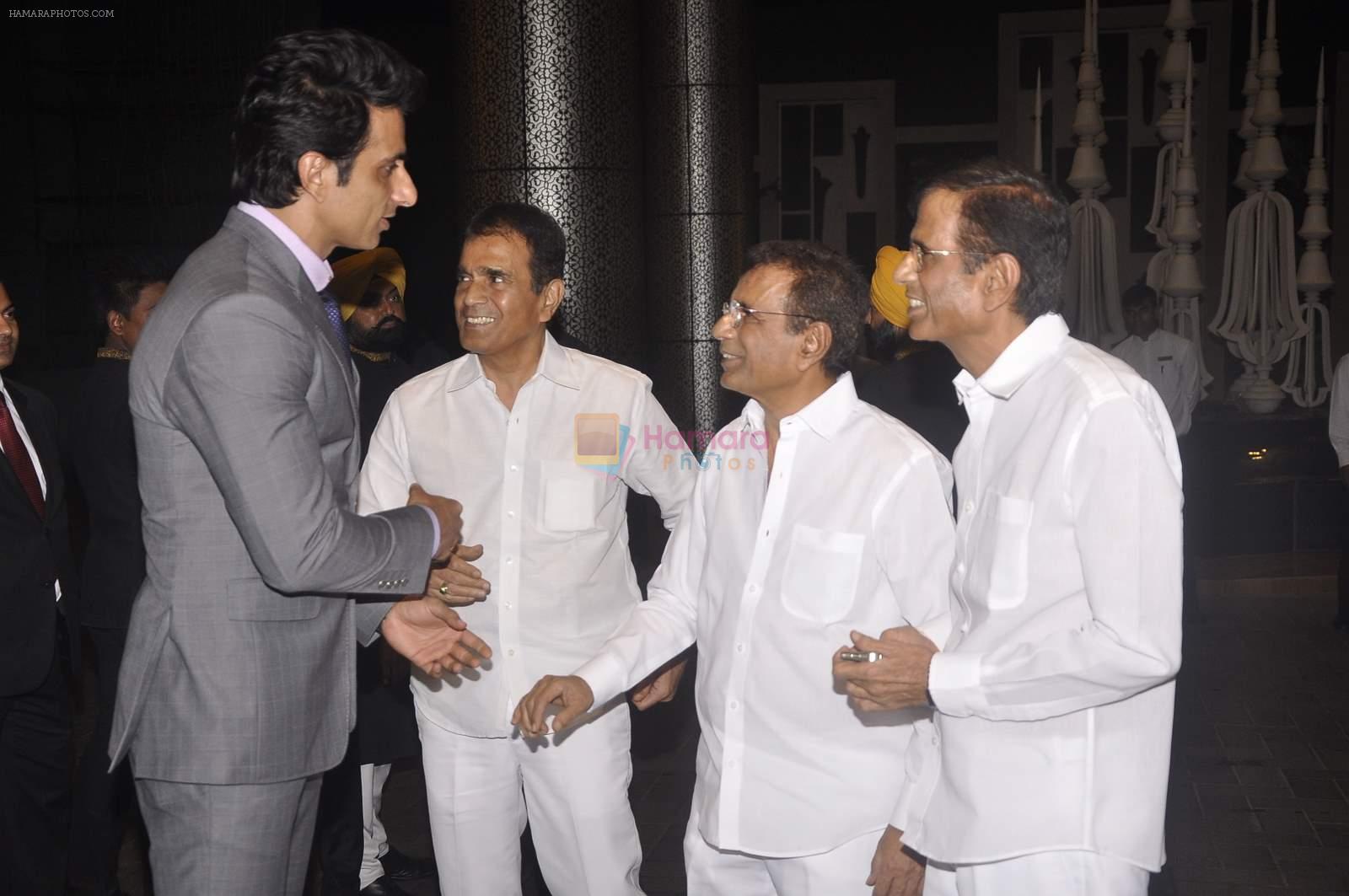 Abbas Mastan at Shahid Kapoor and Mira Rajput's wedding reception in Mumbai on 12th July 2015