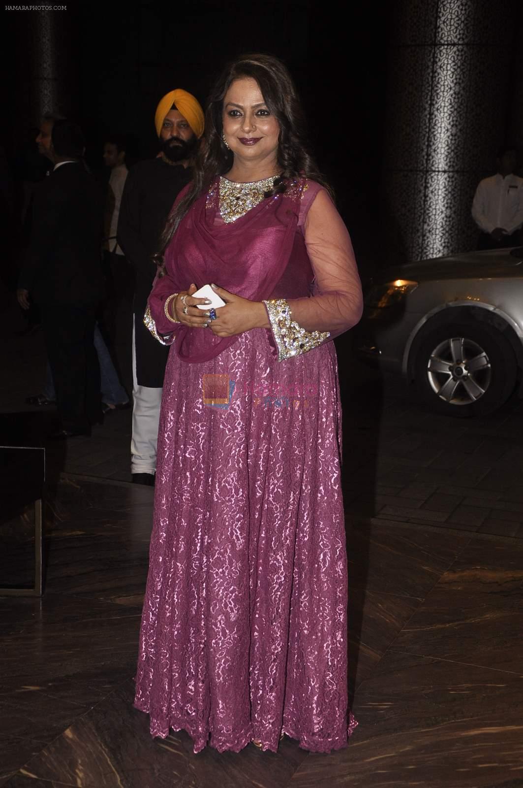 Neelima Azeem at Shahid Kapoor and Mira Rajput's wedding reception in Mumbai on 12th July 2015