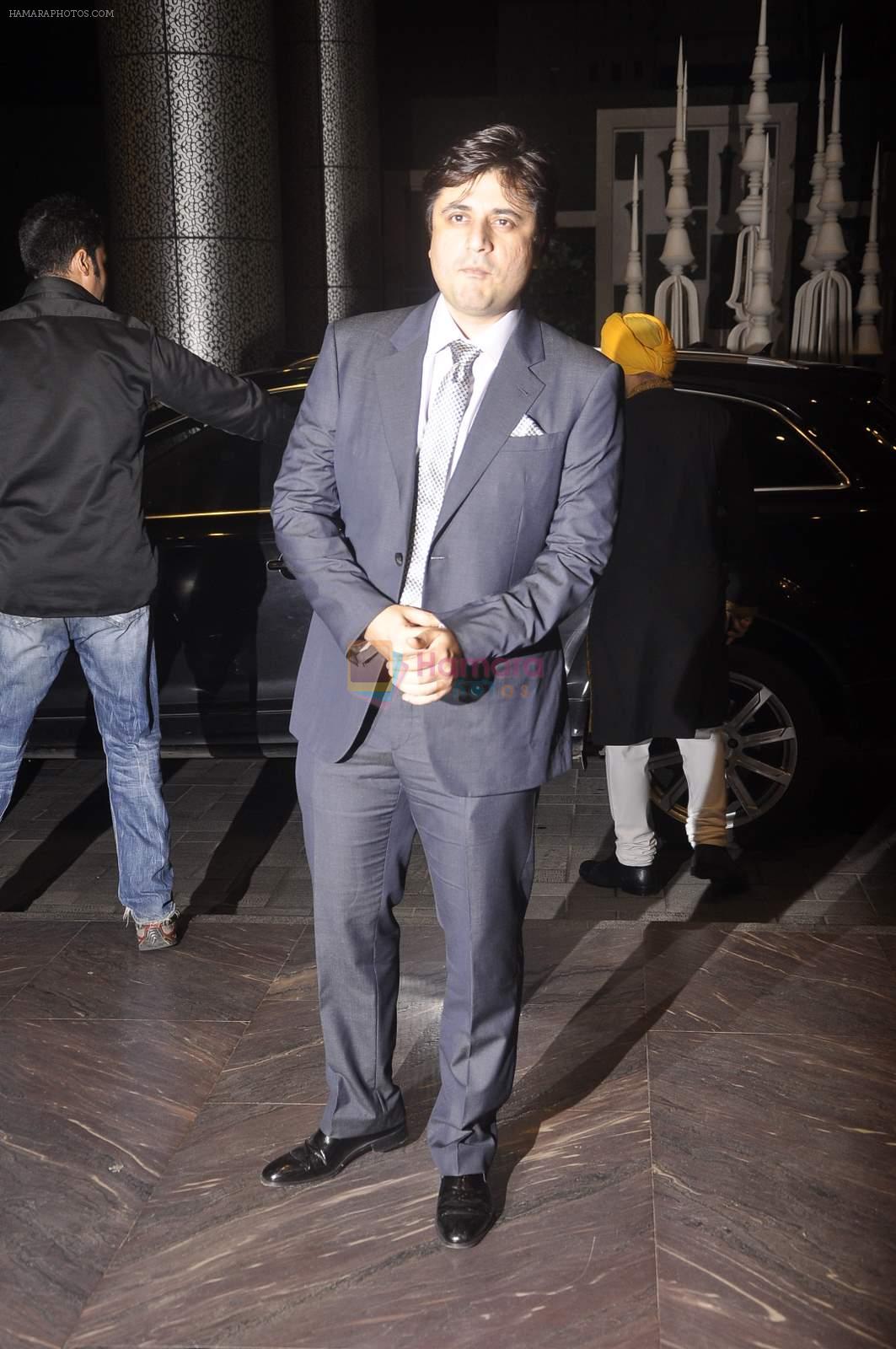 Goldie behl at Shahid Kapoor and Mira Rajput's wedding reception in Mumbai on 12th July 2015