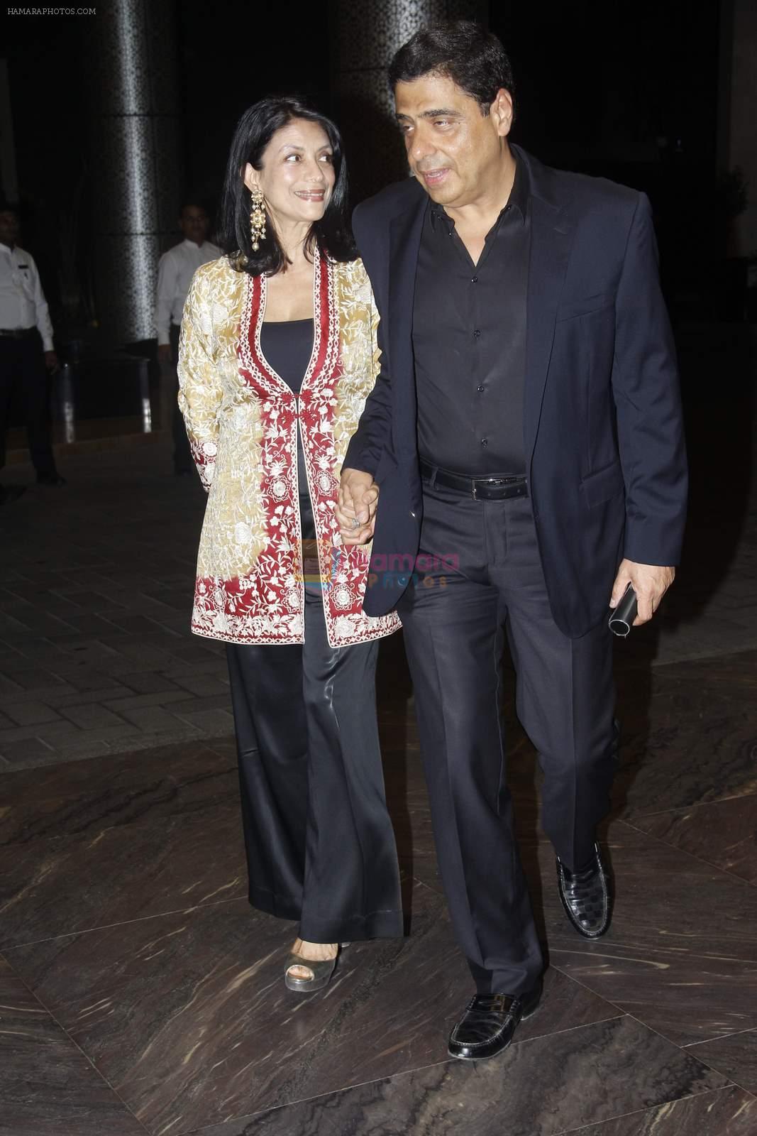 at Shahid Kapoor and Mira Rajput's wedding reception in Mumbai on 12th July 2015