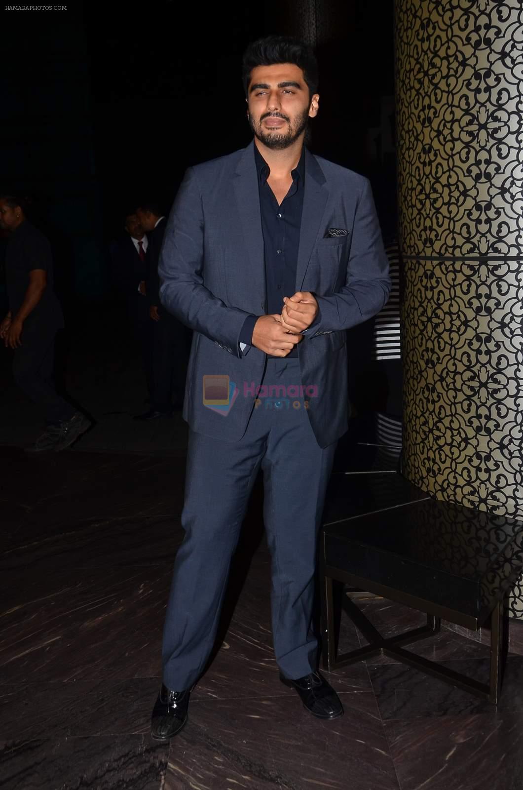 Arjun Kapoor at Shahid Kapoor and Mira Rajput's wedding reception in Mumbai on 12th July 2015