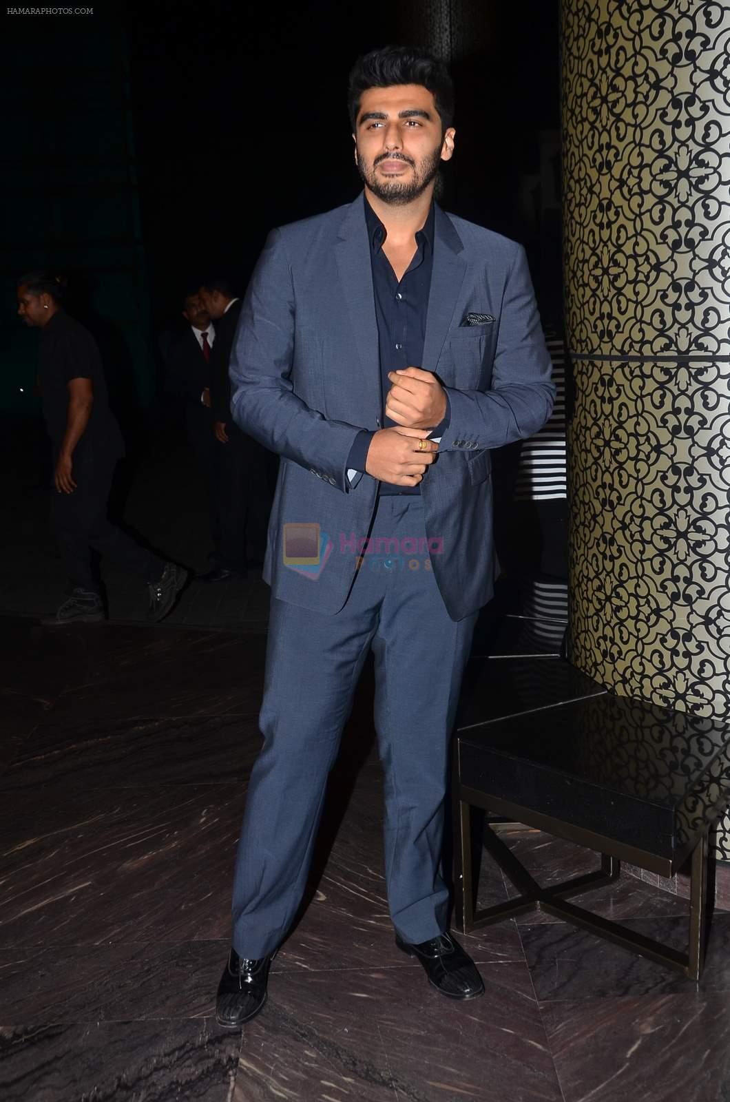 Arjun Kapoor at Shahid Kapoor and Mira Rajput's wedding reception in Mumbai on 12th July 2015