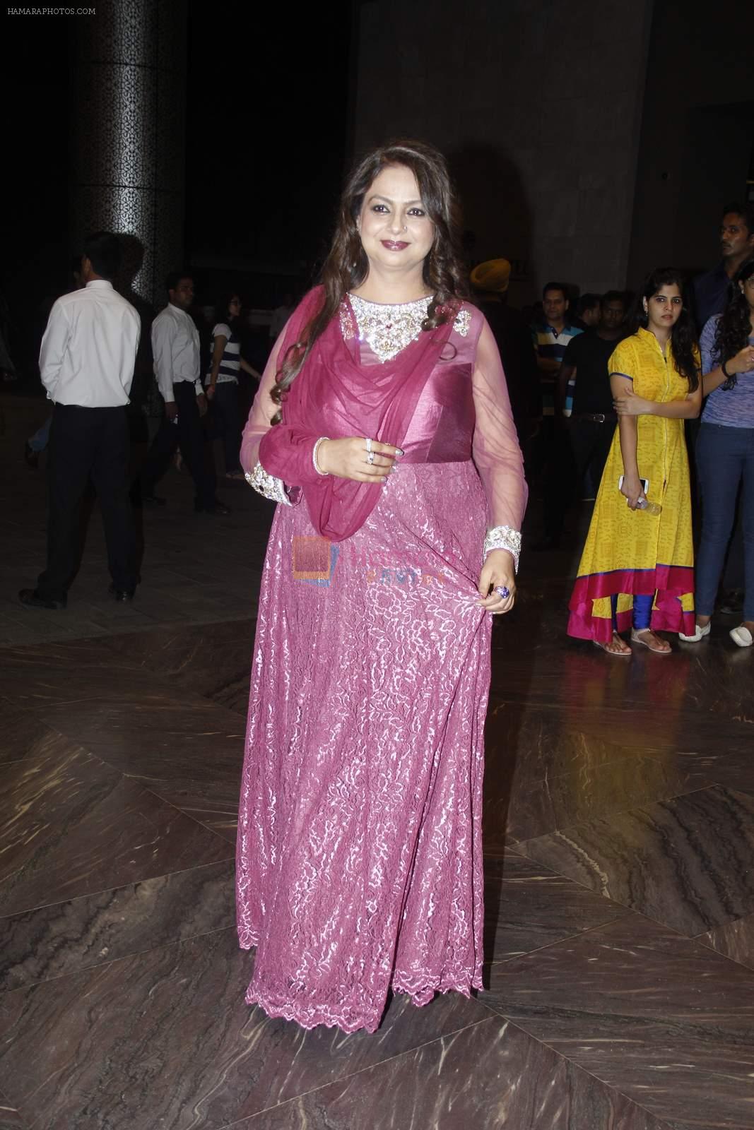 Neelima Azim at Shahid Kapoor and Mira Rajput's wedding reception in Mumbai on 12th July 2015