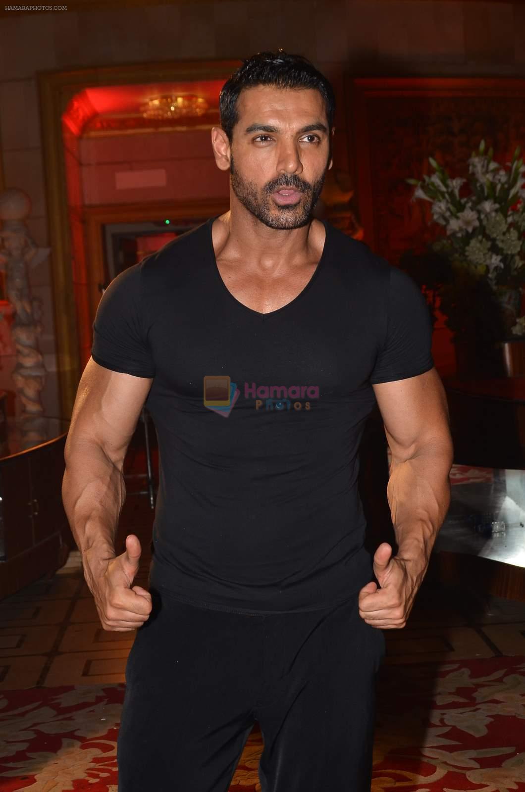 John Abraham at Welcome Back song shoot in Aarey Milk Colony on 13th July 2015