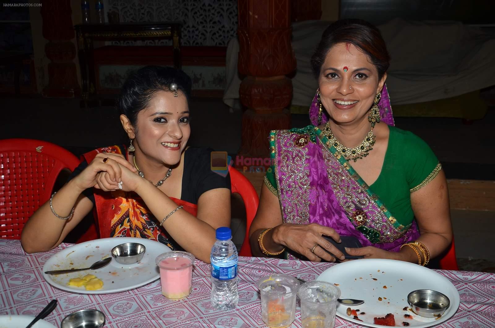 at Yeh Rishta Kya Kehlata Hai tv show iftar party in Film City on 13th July 2015