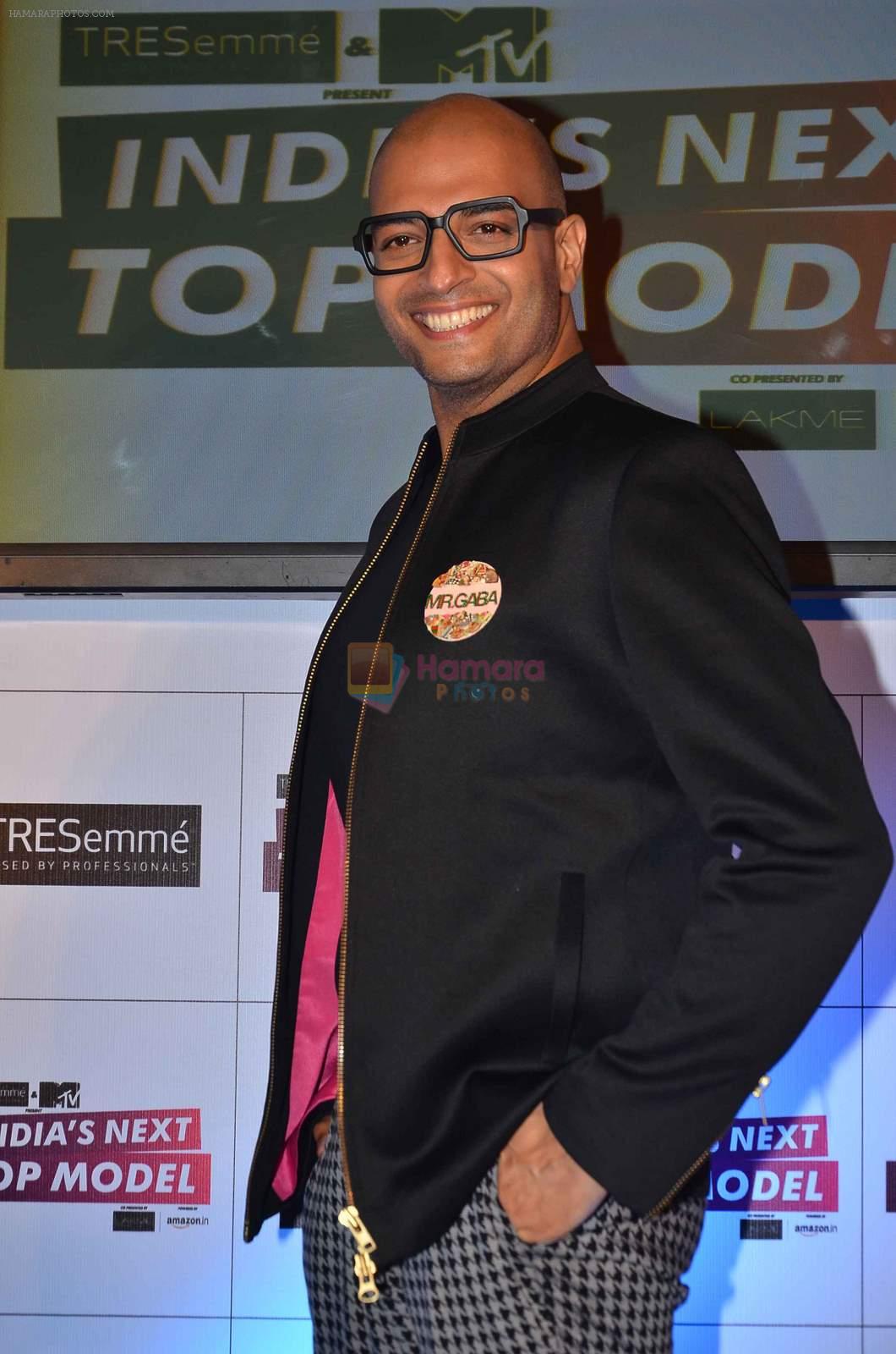 at MTV India's Next top model press meet in F Bar on 14th July 2015