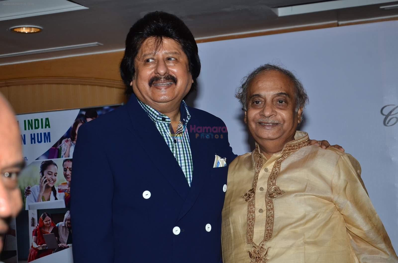 Pankaj Udhas at Khazana festival in Trident, Mumbai on 15th july 2015