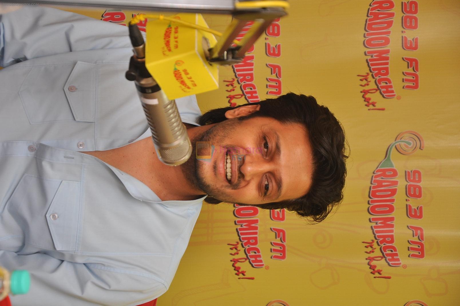 Riteish Deshmukh at Radio Mirchi Studio to promote their film Bangistan on 15th July 2015