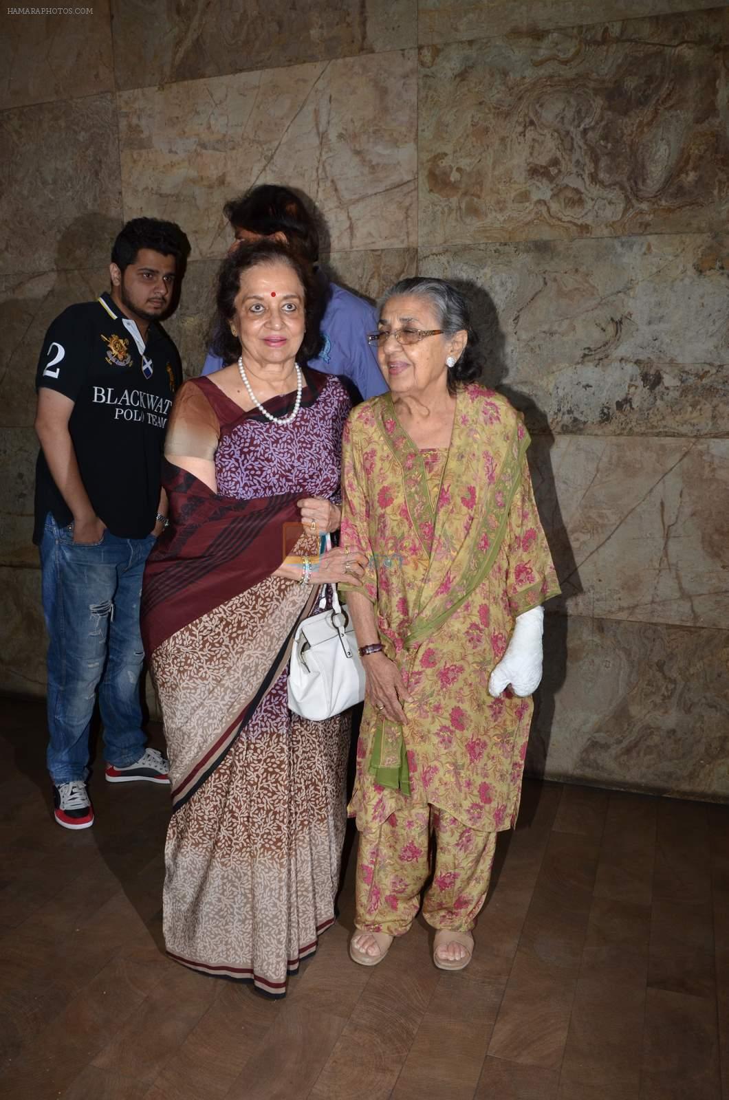Asha Parekh at Bajrangi Bhaijaan screening in Lightbox on 15th July 2015