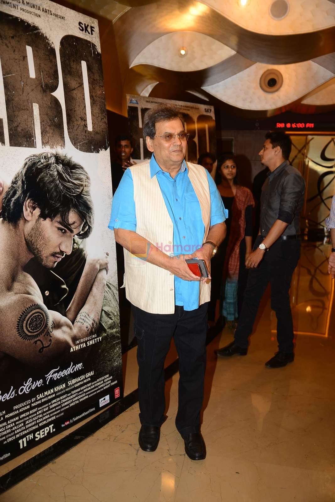 Subhash Ghai at Hero Tralier Launch on 16th July 2015