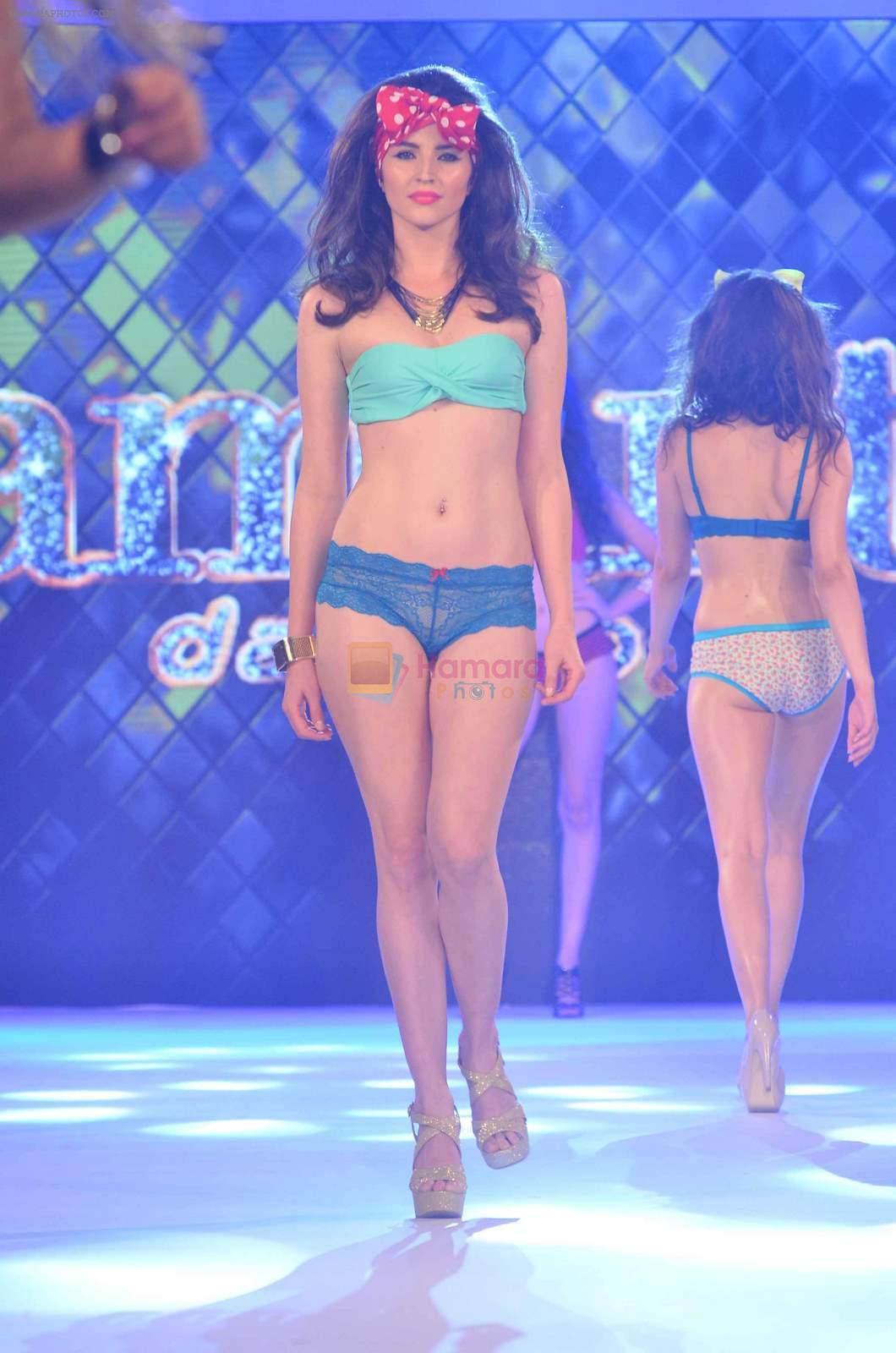 Model at Madhur's Calendar Girls launch with Amante lingerie show in Four Seasons on 17th July 2015