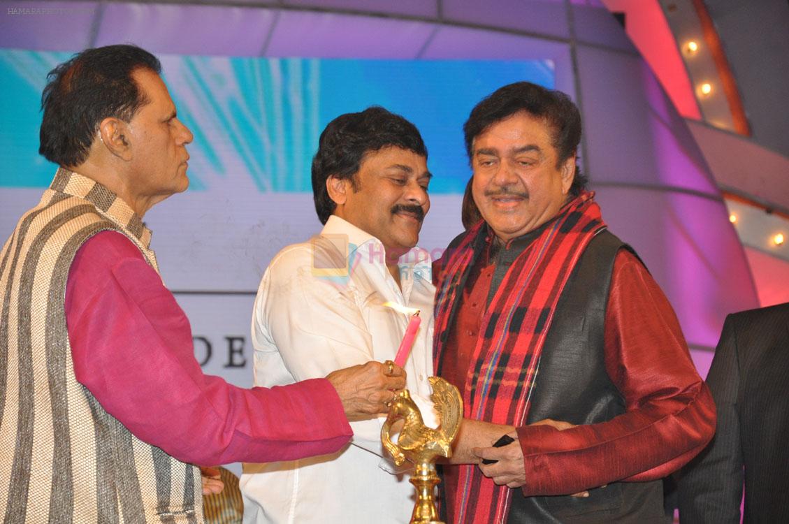 Shatrughan Sinha at TSR Tv9 national film awards on 18th July 2015