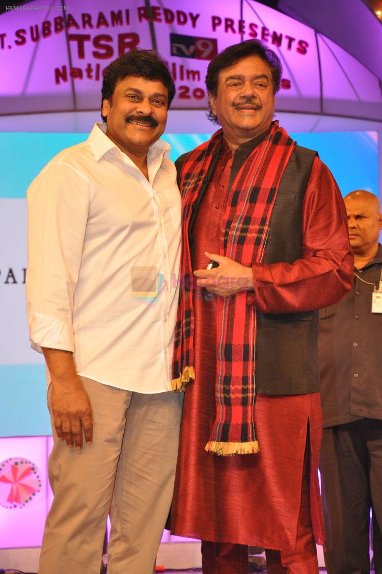 Shatrughan Sinha at TSR Tv9 national film awards on 18th July 2015