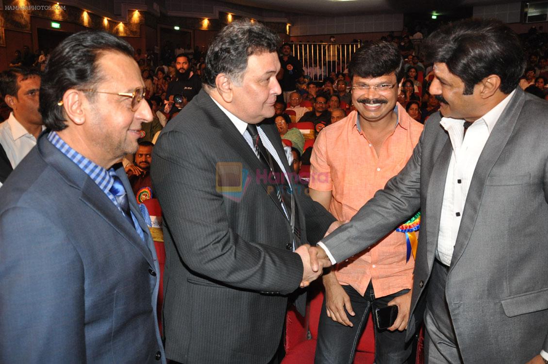 Rishi Kapoor, Gulshan Grover at TSR Tv9 national film awards on 18th July 2015