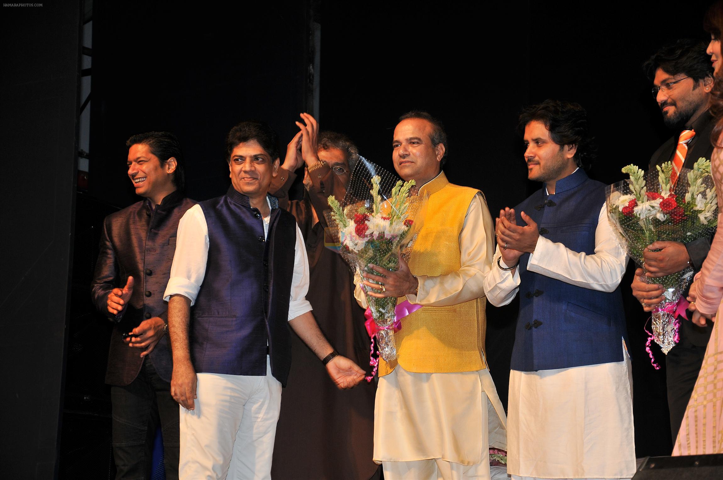 Hariharan, Javed Ali, Shaan at the Tribute to Jagjit Singh with musical concert Rehmatein in Mumbai on 18th July 2015