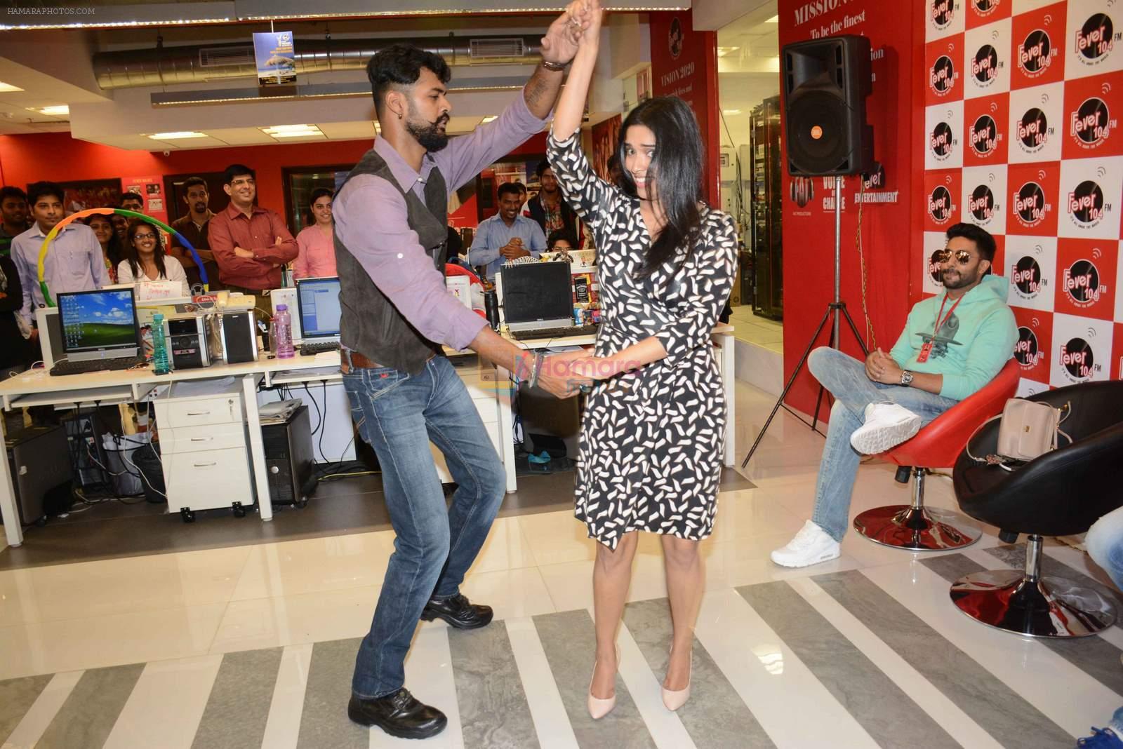 Asin Thottumkal at Radio Mirchi studio for promotion of their film All is well in Lower Parel on 20th july 2015