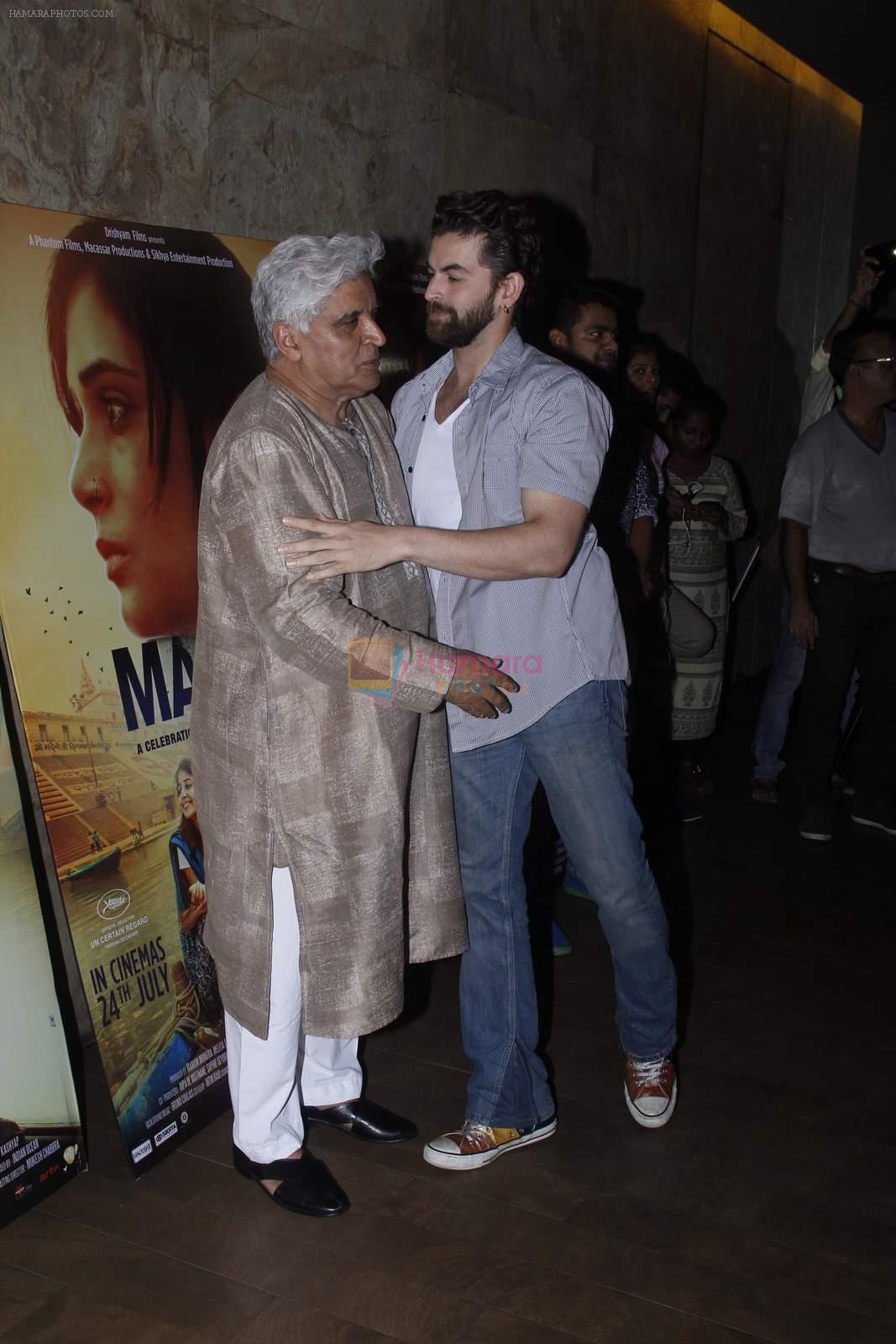 Neil Mukesh at Masaan screening in Lightbox, Mumbai on 21st July 2015