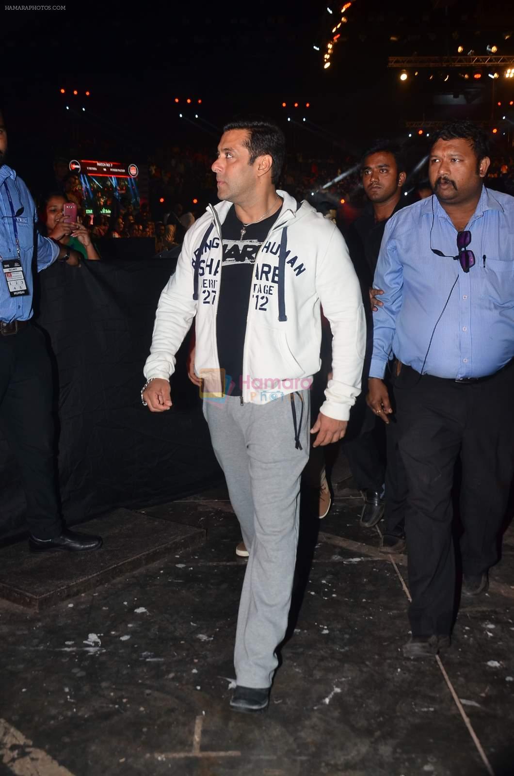 Salman Khan at Pro Kabaddi in Mumbai on 21st July 2015