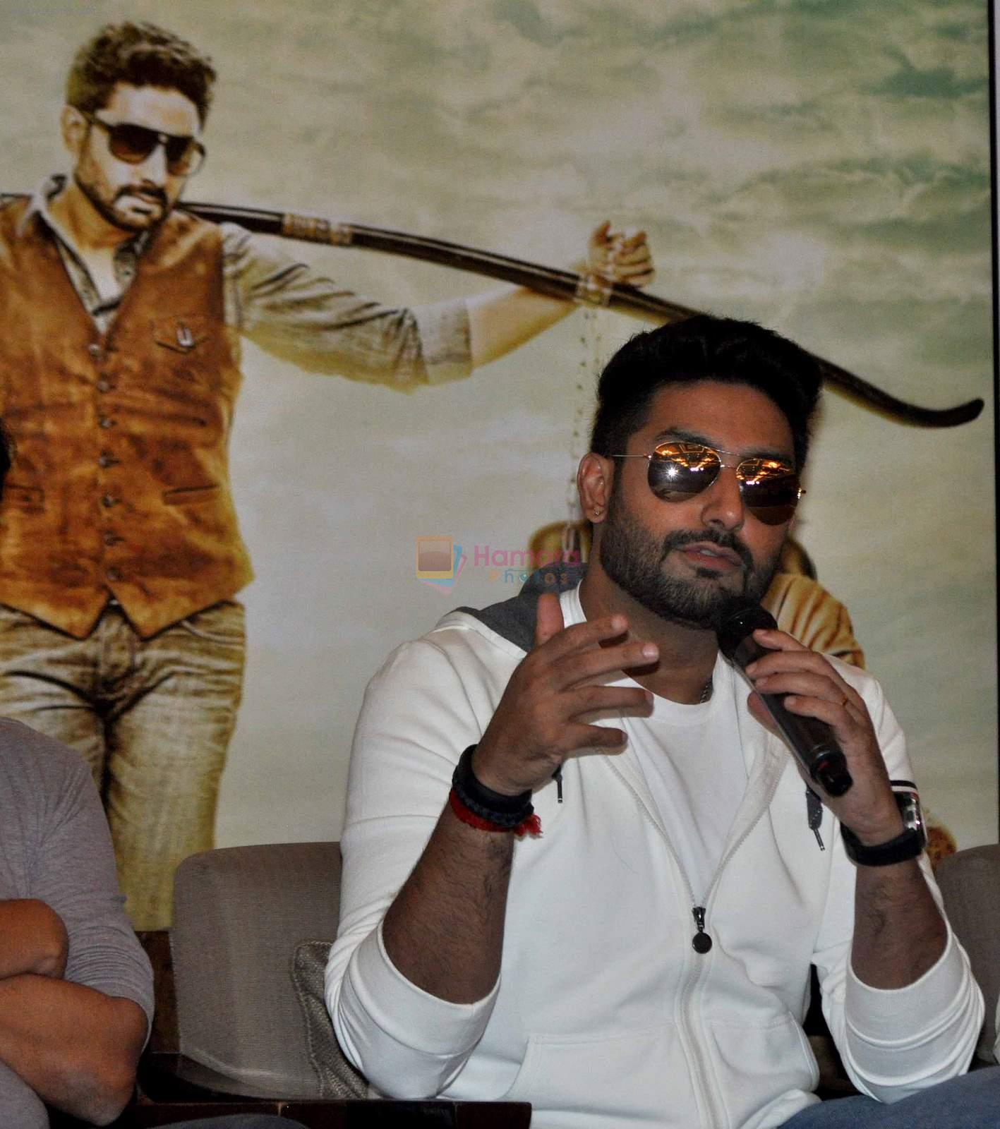 Abhishek Bachchan in Kolkatta to promote All is Well and prokabbadi on 22nd July 2015