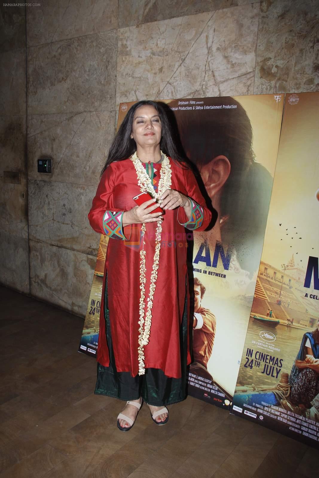 Shabana Azmi at Masaan screening in Lightbox, Mumbai on 21st July 2015