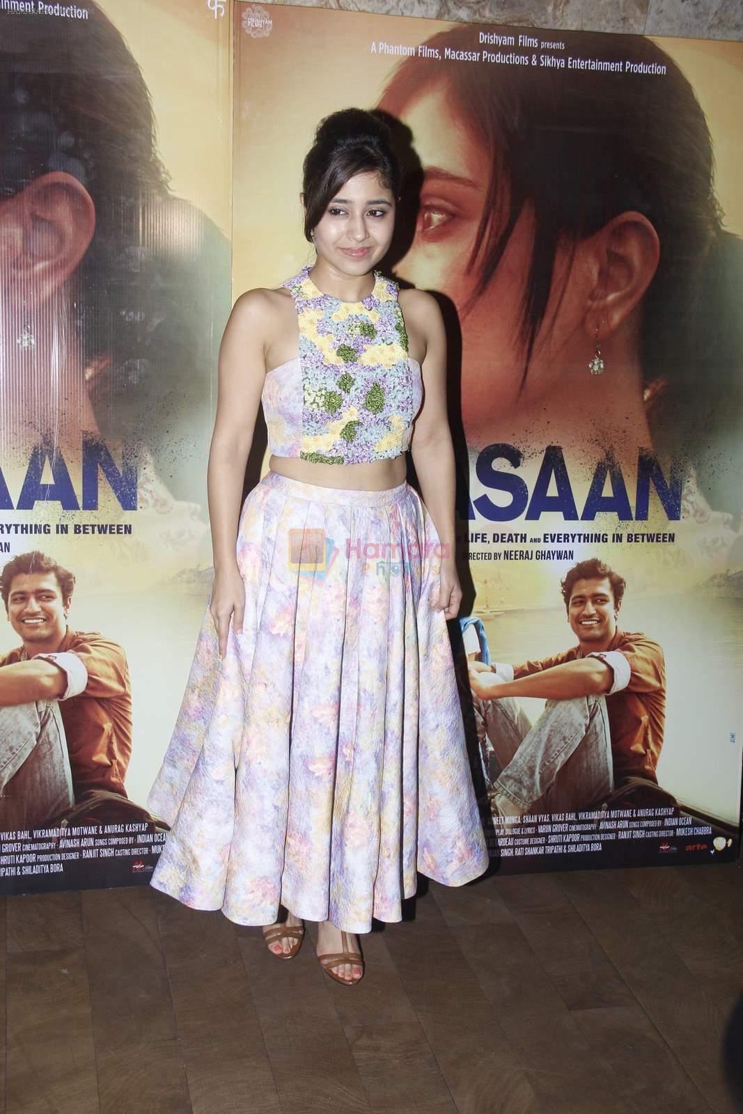 Shweta Tripathi at Masaan screening in Lightbox, Mumbai on 21st July 2015