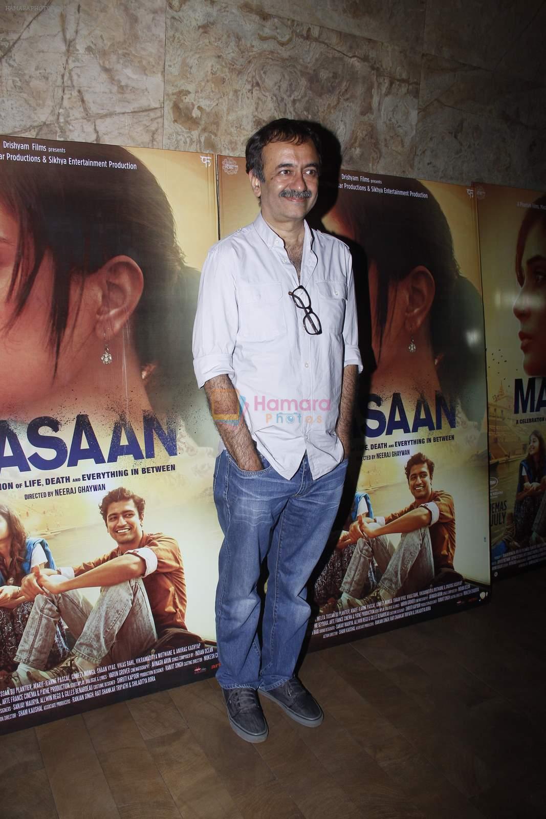 Rajkumar Hirani at Masaan screening in Lightbox, Mumbai on 21st July 2015