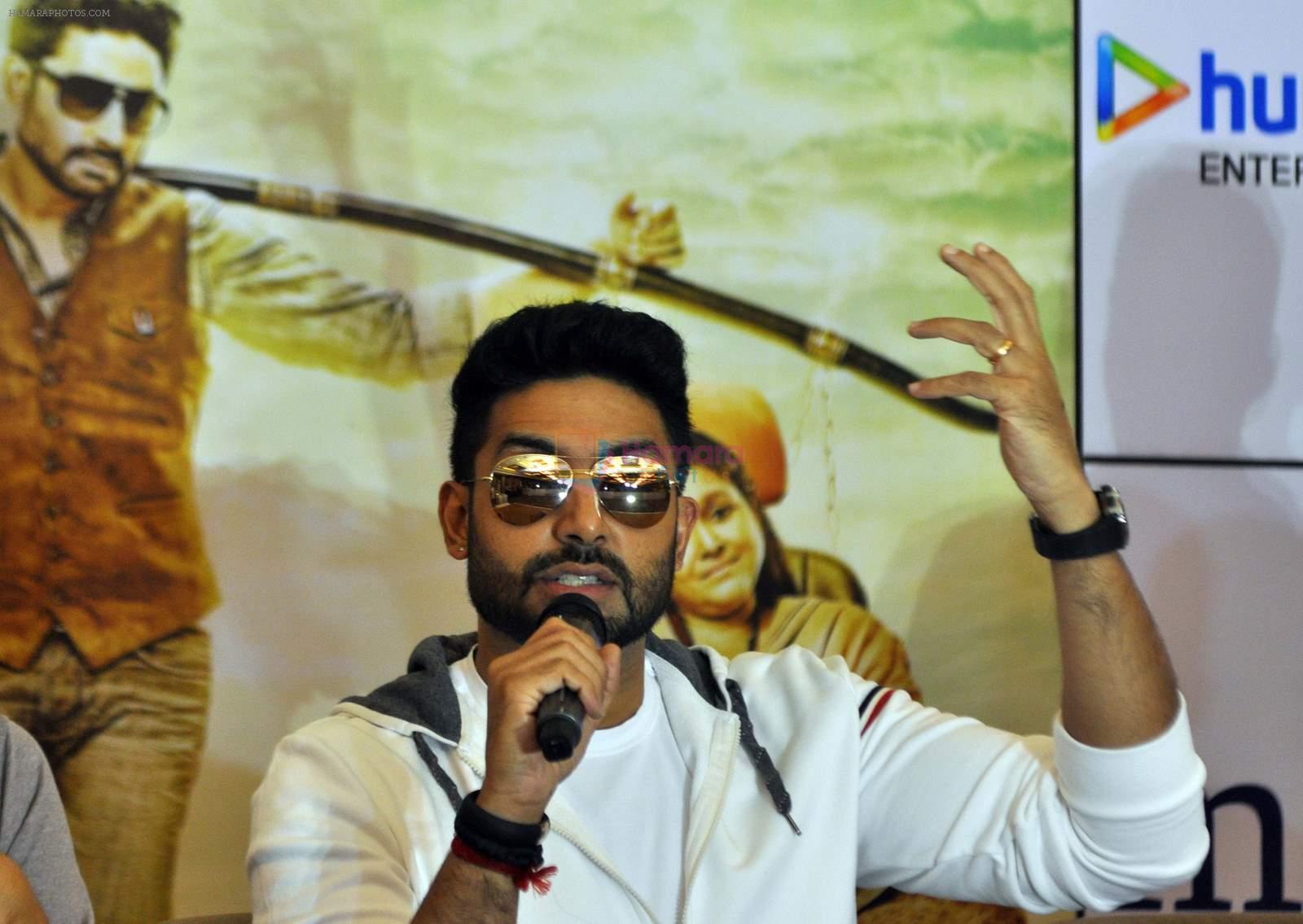 Abhishek Bachchan in Kolkatta to promote All is Well and prokabbadi on 22nd July 2015