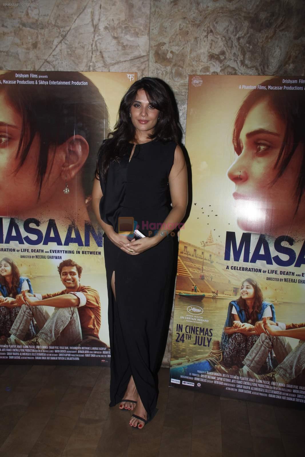 Richa Chadda at Masaan screening in Lightbox, Mumbai on 21st July 2015