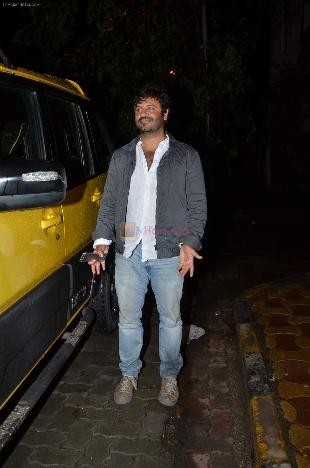 Vikas Bahl at Shahid Kapoor invites all leading directors to his house in Juhu, Mumbai on 23rd July 2015